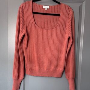 EVEREVE Kaia Scoopneck Pullover Sweater